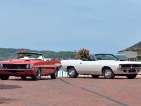 1970 Dodge Challenger R/T and Plymouth 'Cuda convertible pilot cars head to auction