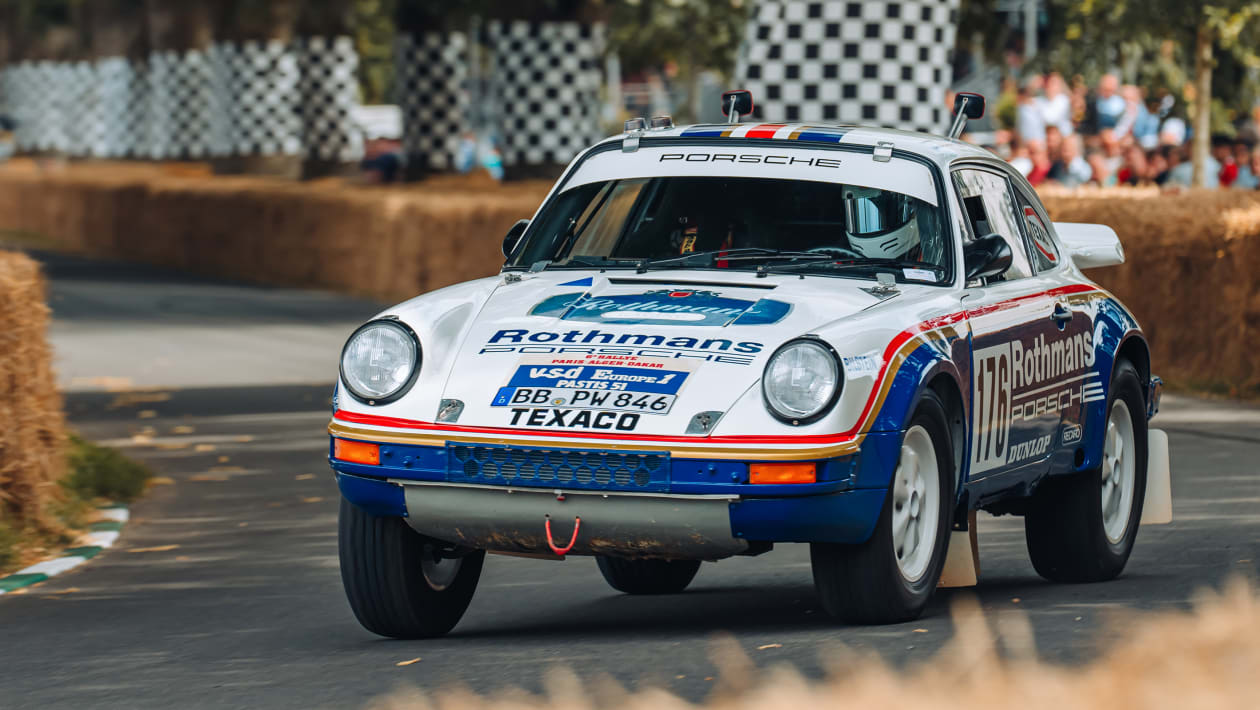 Best Porsche cars ever: Porsche 953 Paris Dakar