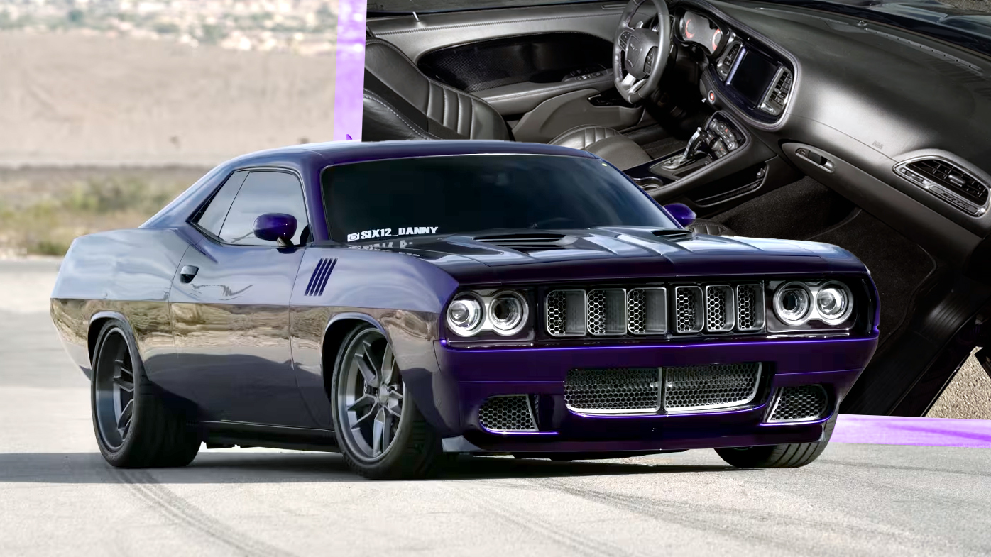 Plymouth Possesses 2023 Dodge Challenger SRT Hellcat And Turns It Into A ’71 Cuda