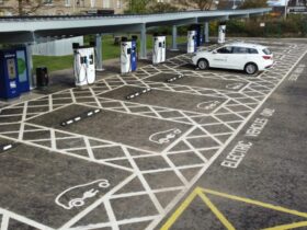 This Scottish EV charging hub is next-level extraordinary