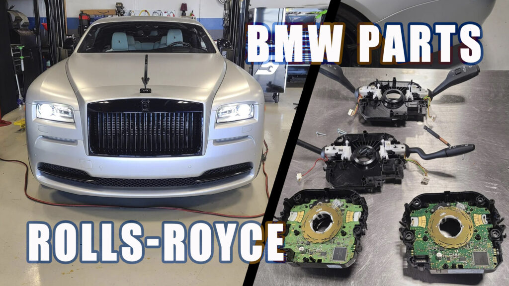 Why Pay Rolls Royce $2,500 For A Part That BMW Sells For $160?