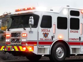 Arizona’s first electric fire truck from E-ONE begins emergency services in Mesa