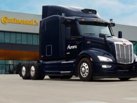 Aurora finalizes design of self-driving trucks it will make with Continental