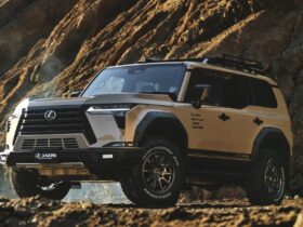 Lexus GX 550 Overtrail Concept is what the retail Overtrail trim should be