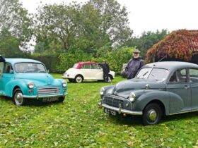 Morris Minor: owners pay tribute to British motoring icon