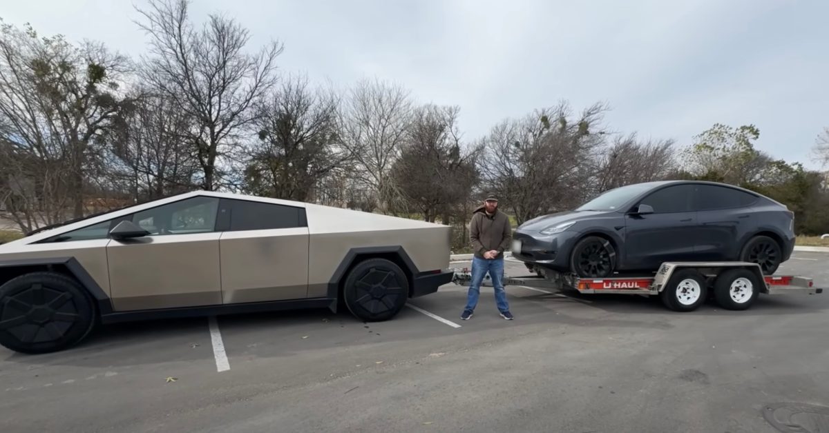 Tesla Cybertruck gets 160 miles of range in first towing test