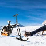 This slightly shady $500 kit turns your e-bike into an electric snowmobile