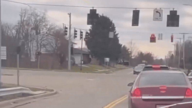 Wild Ohio Chase Ends With Truck On Top Of Police SUV