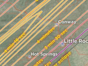 Arkansas: How, When And Where To See April’s Total Solar Eclipse—Maps, Times And The Best Places