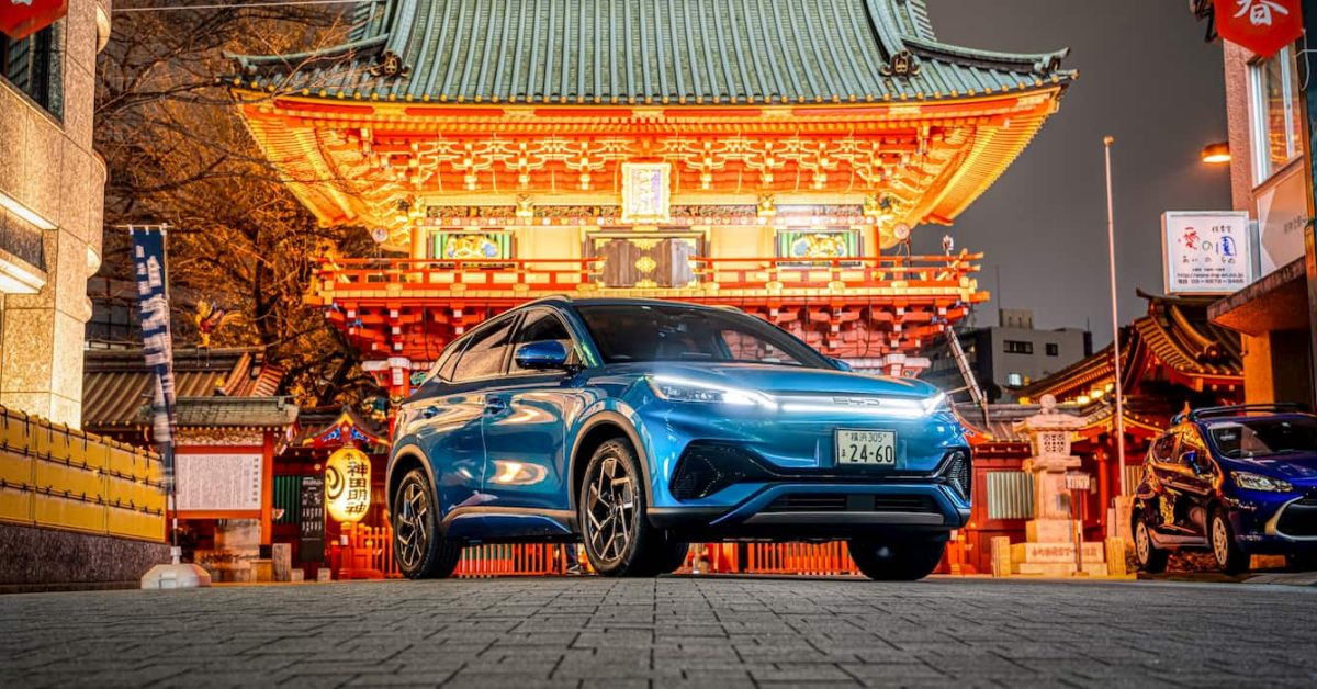 BYD takes 20% of Japan’s EV imports in January after launching just last year