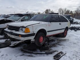 Junkyard Gem: 1982 Nissan Stanza 4-door hatchback