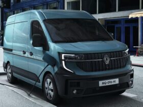 New Renault Master E-Tech is a large electric panel van with a large 285-mile range