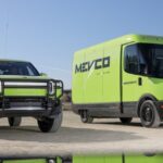 Rivian R1T makes its way overseas in neon green to charge up MEVCO’s fleet