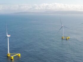 World’s first semi-submersible floating offshore wind farm beats expectations in the face of extreme storms