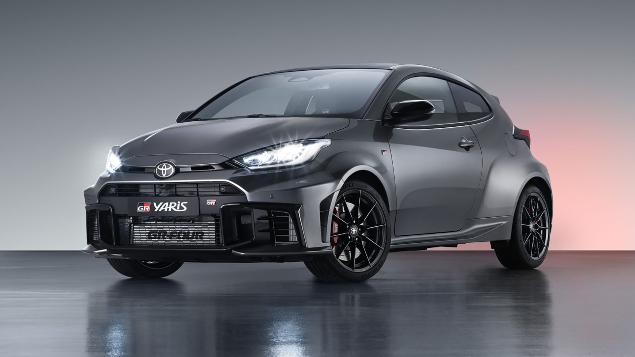 2024 Toyota GR Yaris in grey and Gazoo Racing livery - pictures