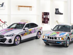 New BMW i5 Flow Nostokana is the latest on a long line of BMW ‘Art Cars’