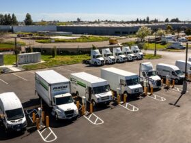 Penske and Hitachi just launched a big electric truck charging pilot