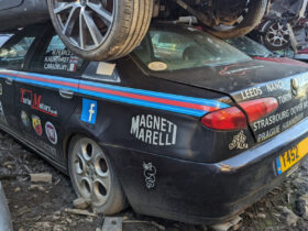 Scrapyard Gem: 1999 Alfa Romeo 166, Screwball Rally Edition