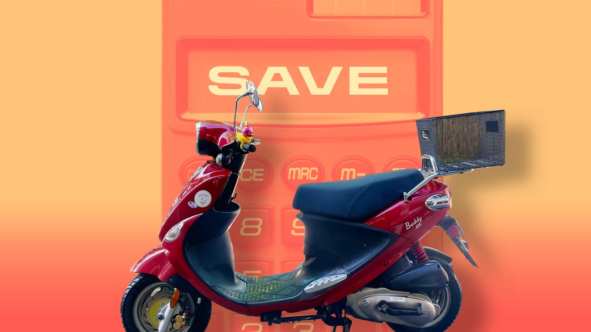 Car Costs Are Absurdly High. I'm Saving Thousands Driving a Moped Instead     - CNET