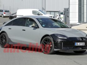 Hyundai Ioniq 6 N prototype snapped in Nurburgring spy photos